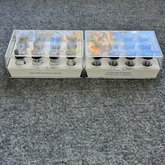 Testing Kit Detect (12) Different Precious Metals Storage Box & Vials & Dropper - Picture 1 of 4